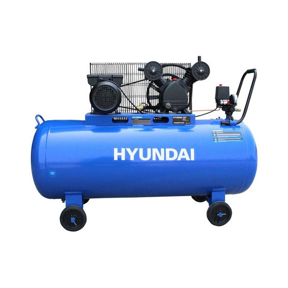 Compresor Hyundai 100 Lts 2 Hp 115psi 110v/60hz Hyac100c