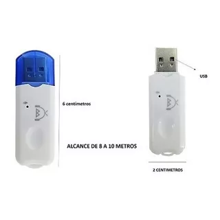 Pendrive Adaptador Receptor Via Bluetooth 2.1 Áudio Usb