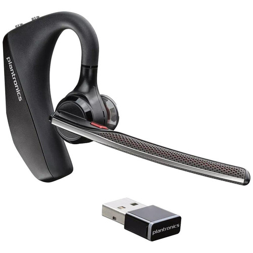 Audífonos Poly Voyager 5200 Uc Bluetooth Dongle Usb Negro Color Gris