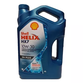 Kit Afinacion 10w30 Shell Helix Hx7 Sintético 