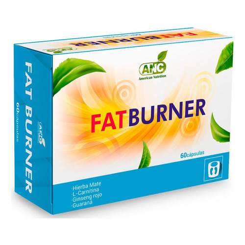 Fat Burner 60 Capsulas Anc Control De Peso Sabor Sin Sabor