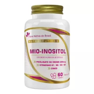 Mio Inositol E Vitaminas 60 Capsulas Flora Nativa