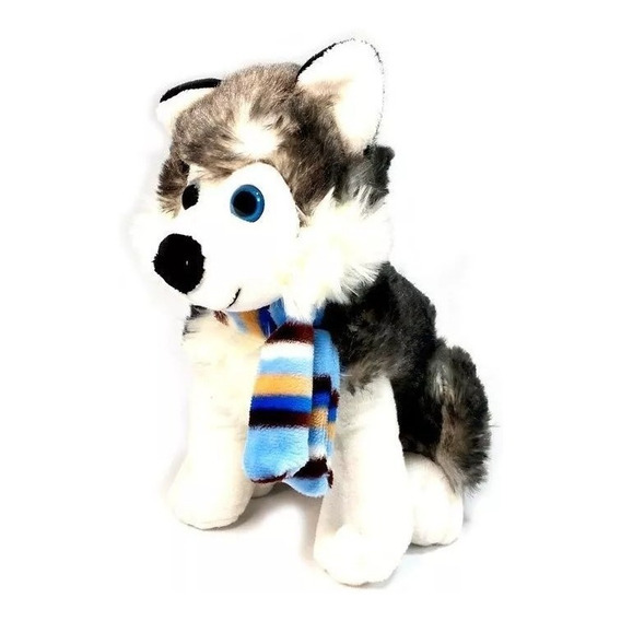 Peluche 35cm My Plush Perro Siberiano 7611 Magnific