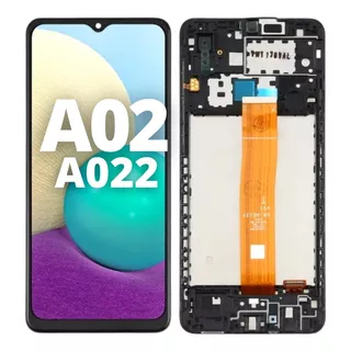 Modulo Para Samsung A02 A022 Pantalla Oled Display Con Marco