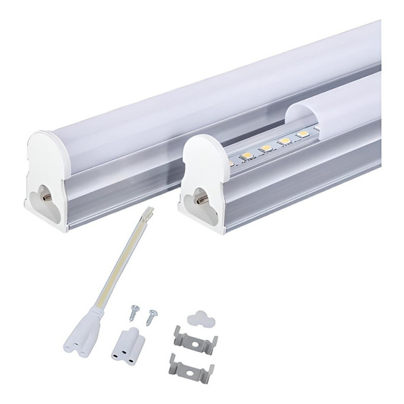 Tubo Led Completo 120cm Ideal Alacena Cocina Y Mucho Mas