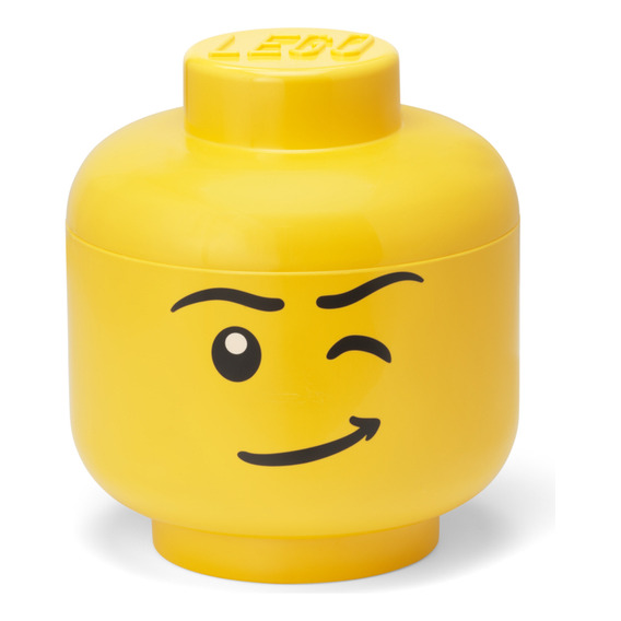 Caja Decorativa De Lego 4032 Color Winking Boy 24cm De Largo X 24cm De Ancho X 27cm De Alto X Unidad