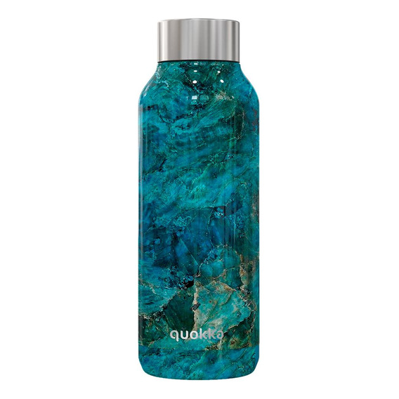 Botella Térmica En Acero Inoxidable Quokka Solid 510ml Color Blue Rock