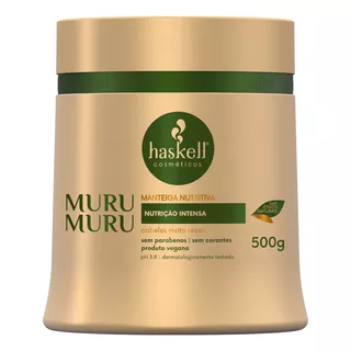 Máscara Manteiga Hidratante Haskell Murumuru 500g Nutrição