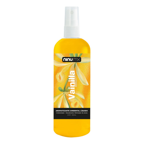 Aromatizante Para Automóvil Ninu 500 Ml Con Atomizador Aroma Vainilla