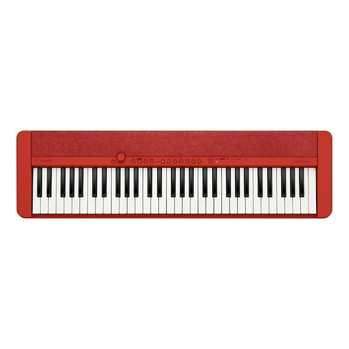 Teclado Piano Portátil Casio Ct-s1, 61 Teclas Sensibles Color Rojo