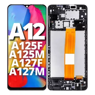 Modulo Para Samsung A12 A125 A127 Pantalla Oled Con Marco