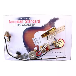 Circuito American Standard Stratocaster Linea Dimarzio
