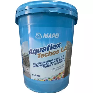 Pintura Impermeabilizante Mapei Aquaflex Techos L.a 