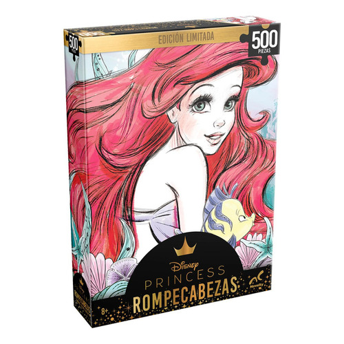 Rompecabezas Princess Sirenita Edición Limitada (500 Pzas.)