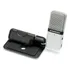 Micrófono de condensador portátil Samson Go Mic USB, color gris