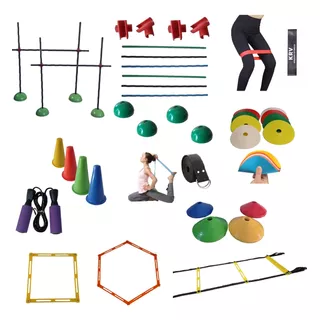 Set Funcional N3 Kit De Entrenamiento Fisico Fitness Gym 