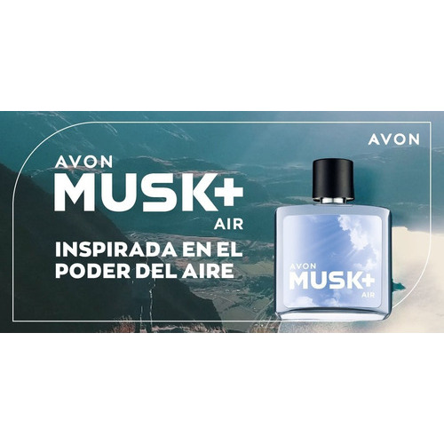 Avon Perfume Musk Air 75ml Spray Eau De Toilette Volumen De La Unidad 75 Ml
