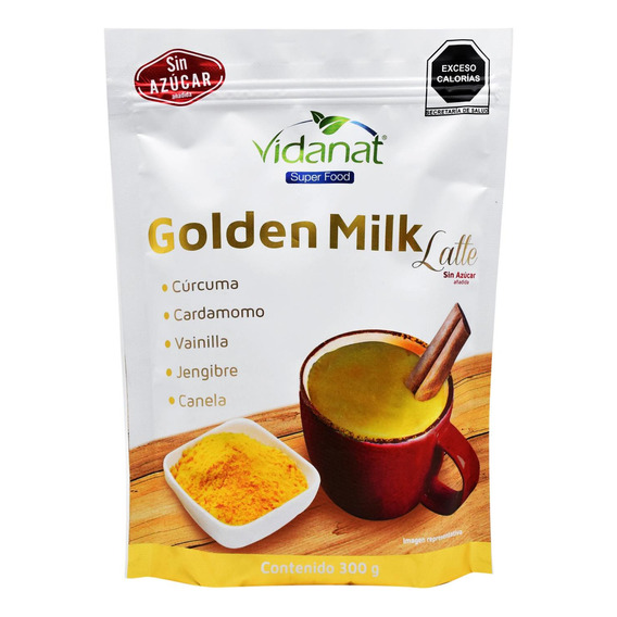 Golden Milk (leche Dorada) Latte 300 Grs Vidanat