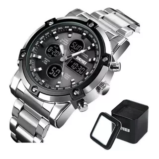 Reloj Skmei 1389 Metal Acero Inoxidable Contra Agua