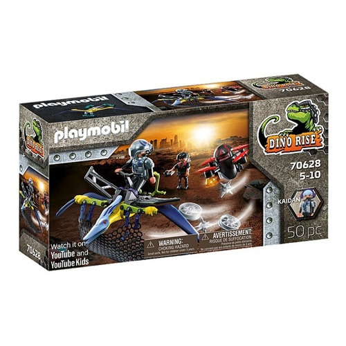 Figura Armable Playmobil Pteranodón Dino Rise 50 Piezas