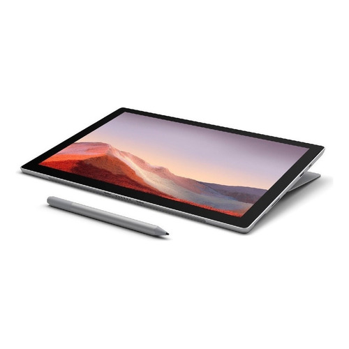 Tablet Microsoft Surface Pro 7 i7 12.3" 256GB platinum y 16GB de memoria RAM