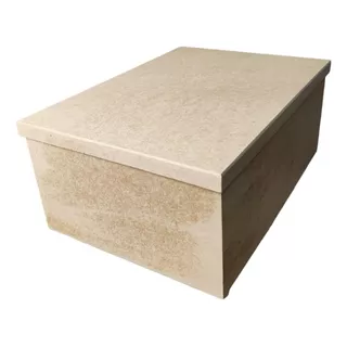 Caixa Mdf Cru Tampa Solta 35 X 25 X 15 Cm. Ótima Qualidade