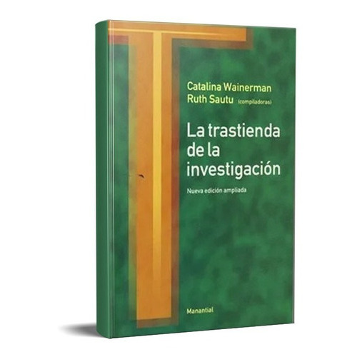 Trastienda De La Investigación Ruth Sautu (ma), De Sautu. Editorial Ediciones Manantial, Tapa Blanda En Español, 2020