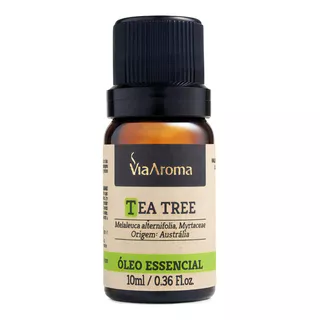 Óleo Essencial Tea Tree - Melaleuca Via Aroma 10ml