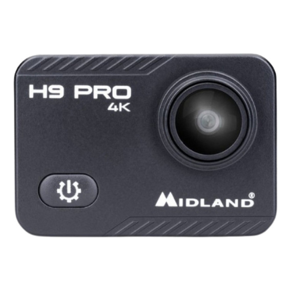 Cámara de video Midland H9 pro 4K negra