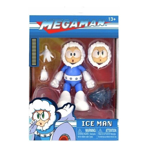 Ice Man Figura De Acción De 11.5 Cm. Jada Toys Mega Man