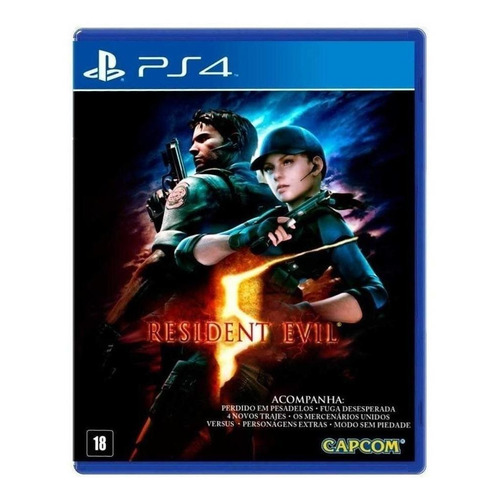 Resident Evil 5  Resident Evil Standard Edition Capcom PS4 Físico