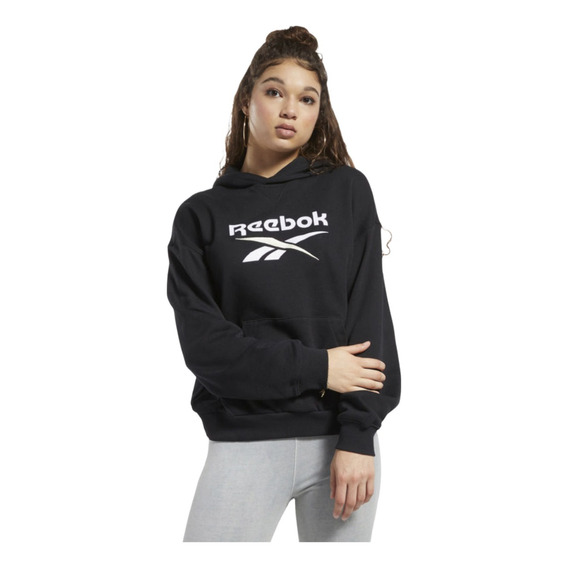 Sudadera Reebok Mujer Dama Casual Deportiva Big Logo