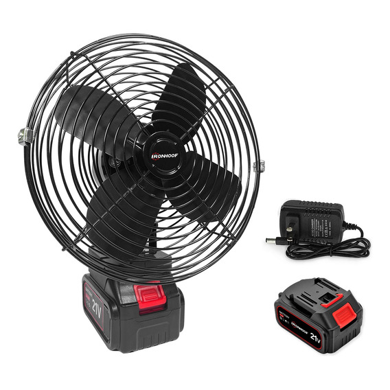 Ventilador Portátil Recargable Inalámbrico 4.0ah 8-inch 30w