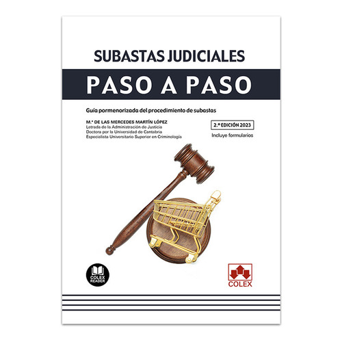 Paso A Paso. Subastas Judiciales, De Aa.vv. Editorial Colex, Tapa Blanda En Español