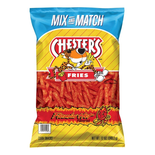 Chesters Flamin Hot Fries  Americano  340.2g