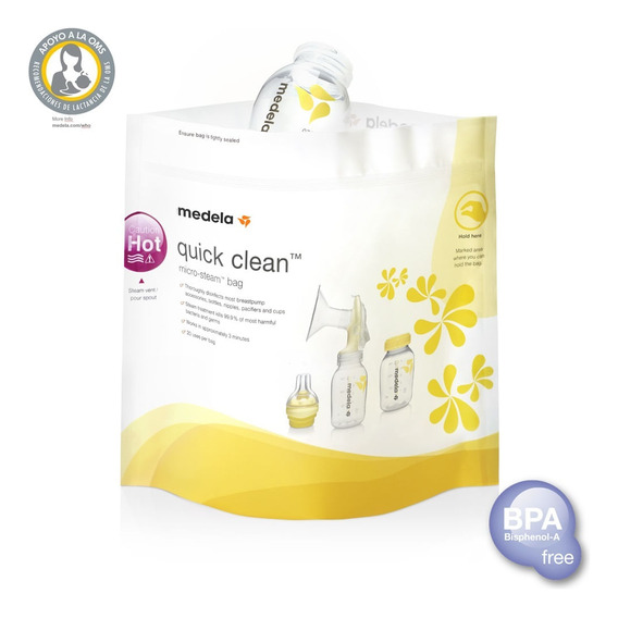 Bol Medela Esteriliza Alvapor P/mcrond