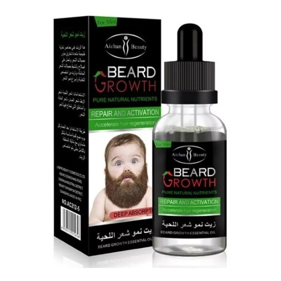 Aceite Esencial Para El Crecimiento De La Barba Beard Growth