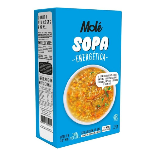 Sopa Energética Molé X 150 Gramos