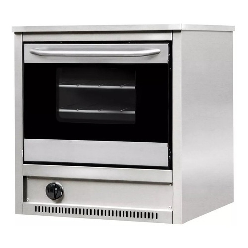 Horno A Gas Corbelli 60 Cm Puerta Color Acero inoxidable