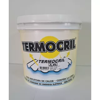 Tinta Térmica Redutora De Calor P/ Telhas 3,6 L Termocril