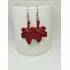 Aretes #hechoamano En Macramé . Hoja De Maple.