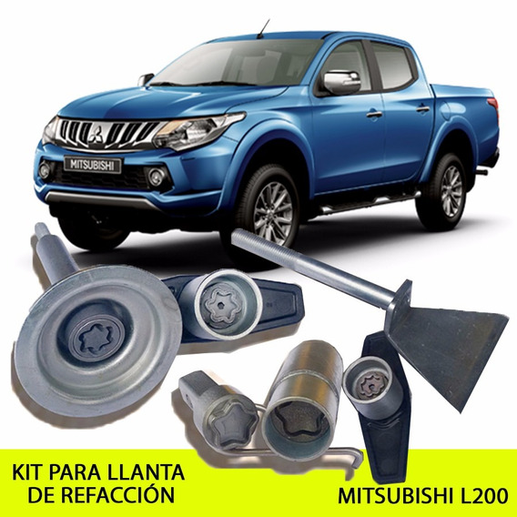 Kit Seguridad Llanta Refacción Mitsubishi L200 - Promoción!