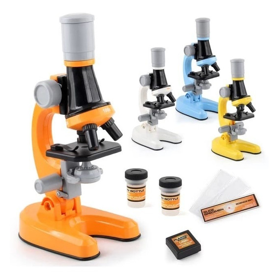 Microscopio Estudiantil Educativo Niños Estudiante Kit