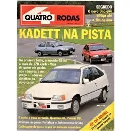 Revista Revista Quatro Rodas / Ano 29/ Kadett Na Pista