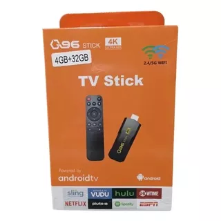 Fire Tv Stick G96 4k Smart Tv Android Hdmi 4gb/32gb