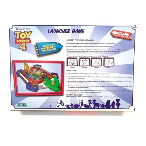 Juego De Mesa Launcher Game Toy Story 4 Ditoys