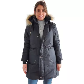 Campera Mujer Invierno Abrigada Inflable Importada Larga 