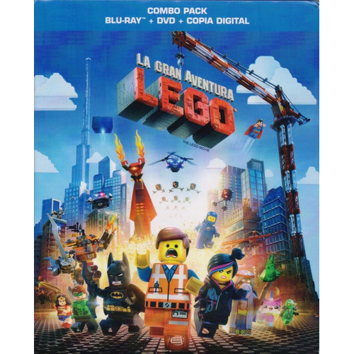 La Gran Aventura Lego Pelicula Blu-ray + Dvd + Copia Digital