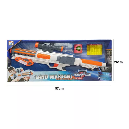 Lançador Metralhadora Automático Estilo Nerf Com 40 Dardos com o Melhor  Preço é no Zoom