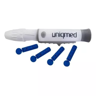 1 Caneta Lancetadora Universal + 100 Lancetas Indolor 28g 